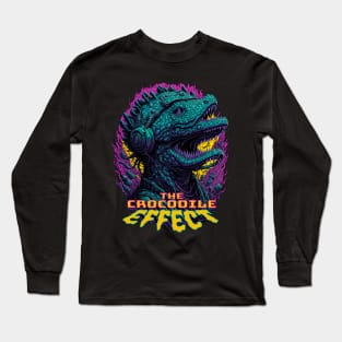 CROCODILE TEKNO FESTIVAL Long Sleeve T-Shirt